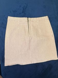 Striped Mini Skirt
