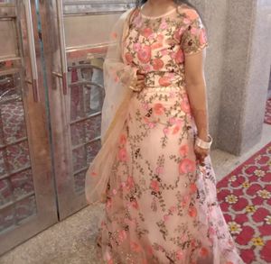Floral Embroidered Lehenga Choli