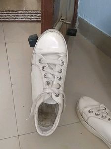 White Casual Shoes