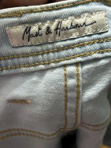 Skinny Light Wash Denim Jeans