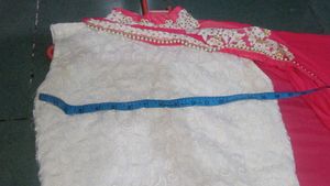 Suit With Attached Chunni And Legi