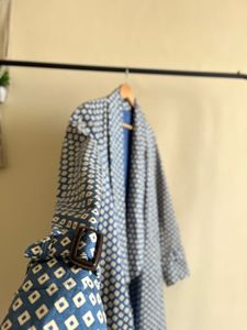 Long  winter coat style shrug