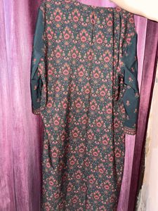 Floral Print Kurta