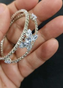 Sparkling Silver Kids Bracelet