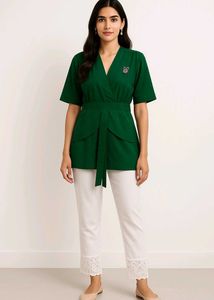 Emerald Charm Cord Set