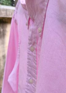 Ralph Lauren Pink Oxford Shirt - Custom Fit