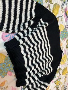 Striped Knit Sweater