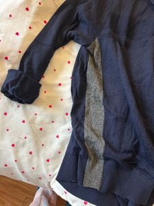 Stylish Layered Look Sweater