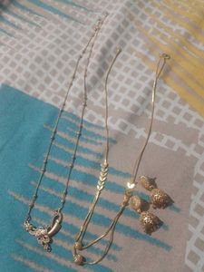 earings and mangalsutra
