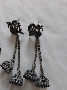 Earrings - Silver Tone