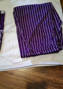 Purple Floral Tunic - XL