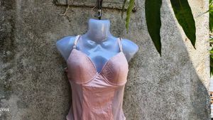 I. SEXY PEACH NET BODYSUIT