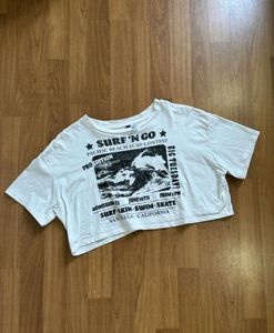 h&amp;m y2k crop top