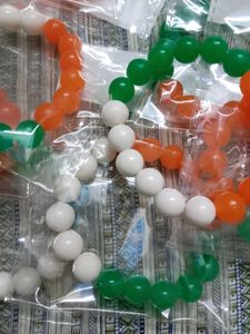 3 Piece Tri Colour Beads Bracelets Combo