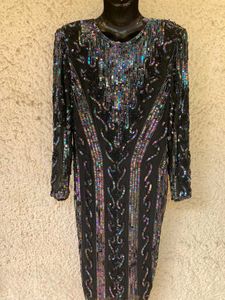 Elegant Sequin Embellished Dress