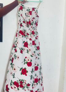 Floral Print Maxi Dress