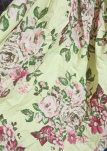 Padded Floral Dress
