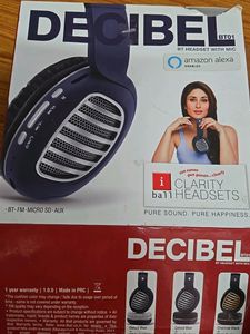 I Ball Decibel  Bluetooth Headset