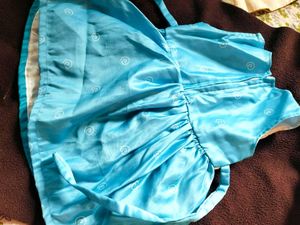 Mermaid Print Girls Dress