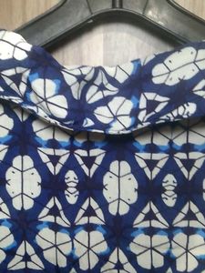 Blue Patterned Shirt