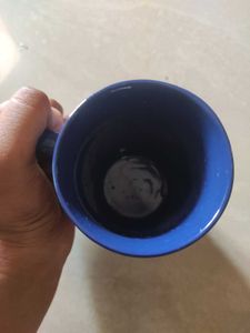 Textured Blue Coffee Mug