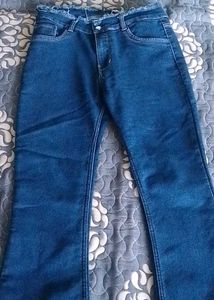 Girls Denim Bell Bottom Jeans