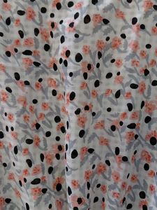 Floral Print Blouson Top