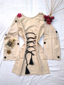 Corset back floral kurti 🫶🏻