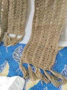 Crochet Knit Scarf