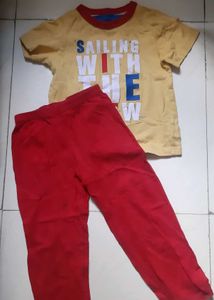Pure Cotton Nightsuit Sets For Kids
