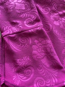 Stretchy Cinched Waist Type Purple Top