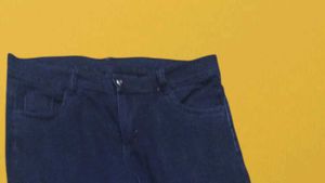 L@49 Size-32 Dark Blue Denim Jeans