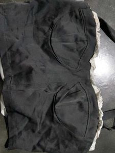 Ruffle Trim Corset Top