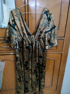 Elegant Floral Print Dress