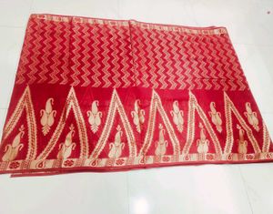Tareni Full Body Deginer Cotton Saree Without Blou