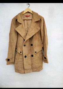 Stylish Tan Trench Coat