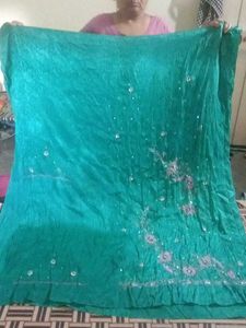Teal Dress Material