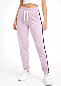 Lilac Striped Joggers