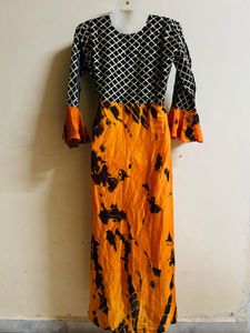 Korean Designer Festive Wear Long Gown