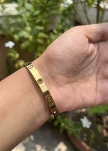 Gold Bangle Bracelet
