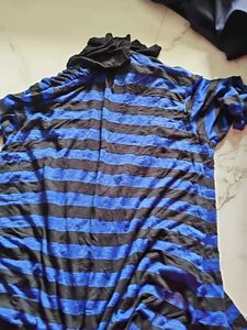 Striped Blue Dress