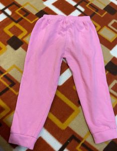 Cute Girls' Jogger Pants Set