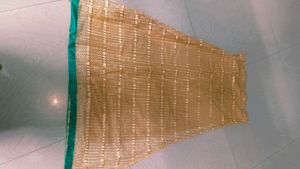 Gold Ethnic Skirt