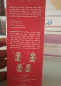 Keracylic Foaming Facewash