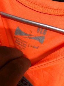 Syntrel Orange T Shirt