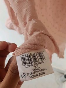 Elegant Pink Chiffon Top