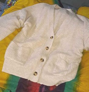 Off White Oversized Sweater
