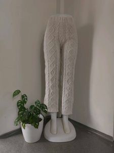 Crochet High Waisted Pants