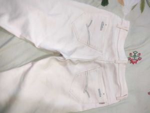 White Denim Jeans