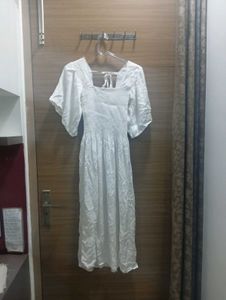 White Midi Dress